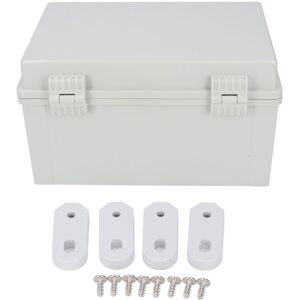 Unbranded Gray Hinged Cover Electrical Junction Box IP67 Unbranded Gray Hinged Cover Electrical Junction Box IP67