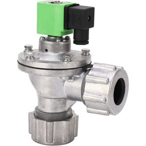 Unbranded Pulse Solenoid Valve 34mm Inlet Outlet Aluminum Unbranded Pulse Solenoid Valve 34mm Inlet Outlet Aluminum