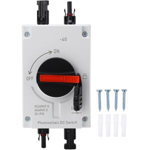Unbranded PV Solar Disconnect Switch 32A 4P IP66 Waterproof Unbranded PV Solar Disconnect Switch 32A 4P IP66 Waterproof