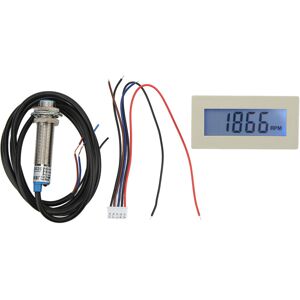 Unbranded Motor Tachometer 10 to 9999 LCD Display Accurate Unbranded Motor Tachometer 10 to 9999 LCD Display Accurate