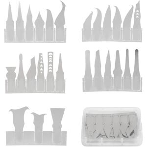 Unbranded 27 Pcs BGA Repair Blade Set Ultra Thin SK5 Steel Unbranded 27 Pcs BGA Repair Blade Set Ultra Thin SK5 Steel