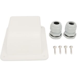 Unbranded Solar Double Cable Entry Gland Box Rainproof Unbranded Solar Double Cable Entry Gland Box Rainproof