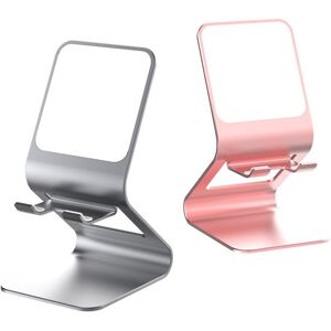 GreenZech (Pink) Foldable Desktop Metal Holder Bracket Live Mirror Stand for Tablet Smartp GreenZech (Pink) Foldable Desktop Metal Holder Bracket Live Mirror Stand for Tablet Smartp