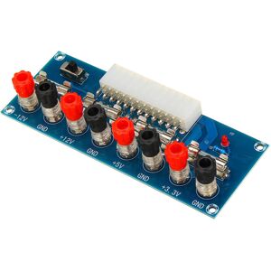 GreenZech 5pcs Desktop Computer Chassis Power Supply Module ATX Transfer Board Power Outpu GreenZech 5pcs Desktop Computer Chassis Power Supply Module ATX Transfer Board Power Outpu