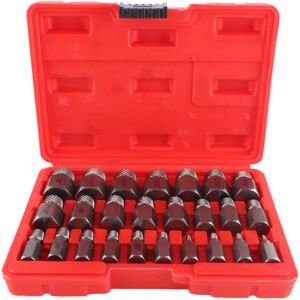 Unbranded 25PCS Damaged Screw Extractor Kit Chrome Unbranded 25PCS Damaged Screw Extractor Kit Chrome