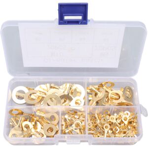 Unbranded 150PCS Ring Terminal Assortment Brass Electric Unbranded 150PCS Ring Terminal Assortment Brass Electric