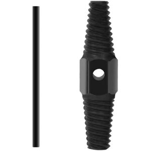 Unbranded Screw Removal Tool A4 Steel Double End Broken Unbranded Screw Removal Tool A4 Steel Double End Broken