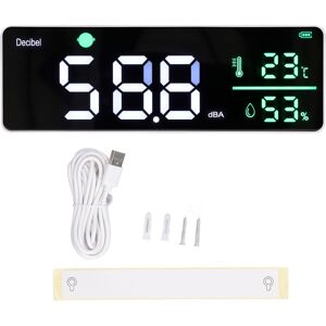 Unbranded Wall Hanging Sound Level Meter 11in Large LED Unbranded Wall Hanging Sound Level Meter 11in Large LED