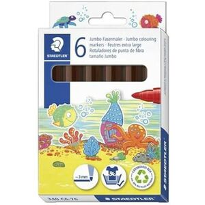 Markers - STAEDTLER - Noris Club - Brown - Multicolor - 6 units Markers - STAEDTLER - Noris Club - Brown - Multicolor - 6 units