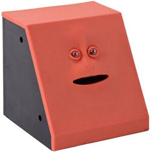 Unbranded (Flat Red) Piggy Face Bank Sensing Money Eating Monkey Mouth Can Gifts Move Chil Unbranded (Flat Red) Piggy Face Bank Sensing Money Eating Monkey Mouth Can Gifts Move Chil