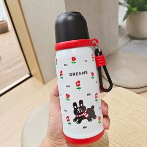 Gaatpot (BWB-6107 black cover, 500ml) Cartoon thermos cup with one lid and multiple uses Gaatpot (BWB-6107 black cover, 500ml) Cartoon thermos cup with one lid and multiple uses