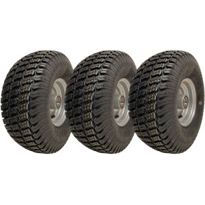 Parnells 15x6.00-6 Grass Lawnmower Wheels 4ply P332 Tyre on Rim 20mm Bearings (Set of 3) Parnells 15x6.00-6 Grass Lawnmower Wheels 4ply P332 Tyre on Rim 20mm Bearings (Set of 3)