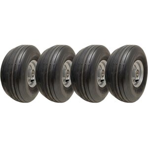 Parnells 15x6.00-6 Multi Rib Lawnmower Wheels 6ply P508 Tyre Rim 25mm Bearings (Set of 4) Parnells 15x6.00-6 Multi Rib Lawnmower Wheels 6ply P508 Tyre Rim 25mm Bearings (Set of 4)