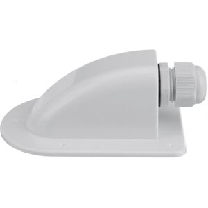 GreenZech (Black) Solar Single Cable Entry Gland Box Curved Connector Waterproof For RV Ca GreenZech (Black) Solar Single Cable Entry Gland Box Curved Connector Waterproof For RV Ca