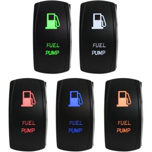 GreenZech (Red) DC12/24V Fuel Pump LED Switch For Marine Boat Car Motorcycle Red/Blue/Gree GreenZech (Red) DC12/24V Fuel Pump LED Switch For Marine Boat Car Motorcycle Red/Blue/Gree