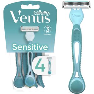 Gillette Venus Simply 3 Sensitive Women's Disposable Razors Pack of 1 with 4 raz Gillette Venus Simply 3 Sensitive Women's Disposable Razors Pack of 1 with 4 raz