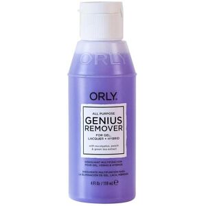 Orly Genius Remover - Nail Polish Remover - 4oz - Effortless Stubborn Polish Removal Orly Genius Remover - Nail Polish Remover - 4oz - Effortless Stubborn Polish Removal