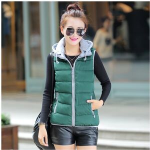 Unbranded (Green, L) Sleeveless Jacket Women Vest Ladies Bodywarmer Sleeveless Waistcoat H Unbranded (Green, L) Sleeveless Jacket Women Vest Ladies Bodywarmer Sleeveless Waistcoat H