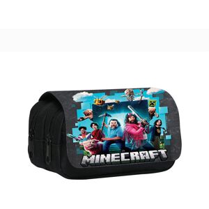 Unbranded (Style12) Minecraft Movie Steve Henry Printed Students Double Bag Layer Statione Unbranded (Style12) Minecraft Movie Steve Henry Printed Students Double Bag Layer Statione