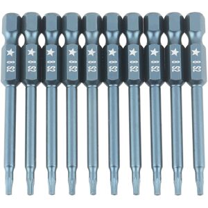 Unbranded 10pcs 1/4inch Hex Shank 65mm S2 Alloy Steel Five Unbranded 10pcs 1/4inch Hex Shank 65mm S2 Alloy Steel Five