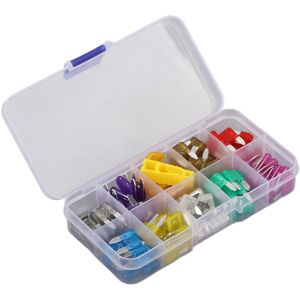 Unbranded 100Pcs Car Standard Blade Fuse Mini Zinc Alloy 2A Unbranded 100Pcs Car Standard Blade Fuse Mini Zinc Alloy 2A