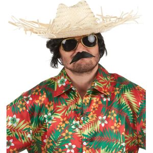 Rubies Adult Hawaiian braided straw hat Rubies Adult Hawaiian braided straw hat