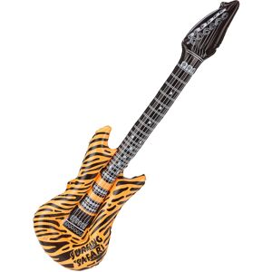 Rubies Inflatable orange rock guitar for adults Rubies Inflatable orange rock guitar for adults