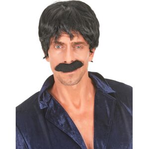 Rubies Black disco singer wig for men Rubies Black disco singer wig for men