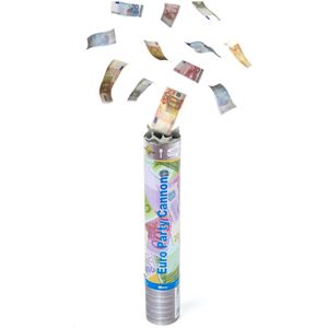 Rubies 20 cm banknote confetti cannon Rubies 20 cm banknote confetti cannon