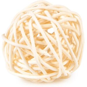 Rubies 6 Ivory wicker balls 3.5 cm Rubies 6 Ivory wicker balls 3.5 cm