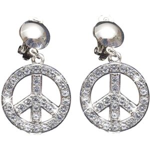 Rubies Adult peace and love earrings Rubies Adult peace and love earrings