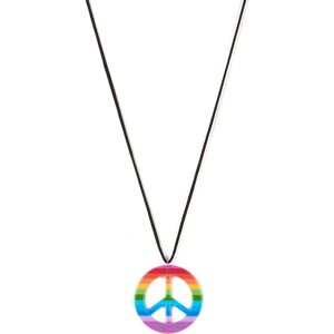 Rubies Adult Multicolor Hippie Necklace Rubies Adult Multicolor Hippie Necklace