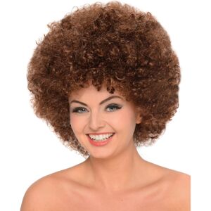 Rubies Afro brown wig for women Rubies Afro brown wig for women