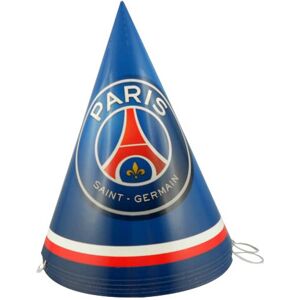 Rubies 6 PSG cardboard party hats 16 cm Rubies 6 PSG cardboard party hats 16 cm