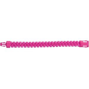 Rubies Adult fluorescent pink zip bracelet Rubies Adult fluorescent pink zip bracelet