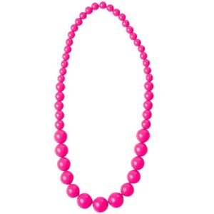 Rubies Large pink pearl necklace for adults Rubies Large pink pearl necklace for adults