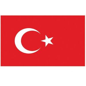 Rubies Türkiye supporter flag 90 x 150 cm Rubies Türkiye supporter flag 90 x 150 cm