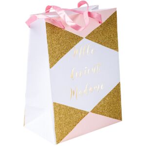 Rubies 4 Cardboard bags Miss becomes Mrs. pink and gold 15 x 20 cm Rubies 4 Cardboard bags Miss becomes Mrs. pink and gold 15 x 20 cm