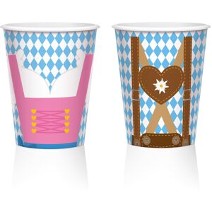 Rubies 8 Oktoberfest paper cups 250 ml Rubies 8 Oktoberfest paper cups 250 ml