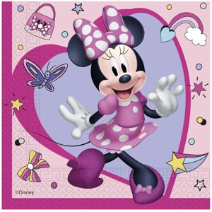 Rubies 20 Minnie Junior Paper Napkins 33 x 33 cm Rubies 20 Minnie Junior Paper Napkins 33 x 33 cm