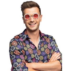 Rubies Adult round glasses with colored rhinestones Rubies Adult round glasses with colored rhinestones