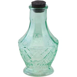 Rubies Small green glass vial 11.5 cm Rubies Small green glass vial 11.5 cm