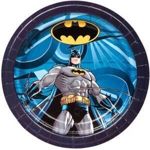Rubies 8 Batman Paper Plates 23 cm Rubies 8 Batman Paper Plates 23 cm