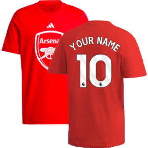 adidas (3XL) 2024-2025 Arsenal DNA Graphic Tee (Red) (Your Name) adidas (3XL) 2024-2025 Arsenal DNA Graphic Tee (Red) (Your Name)