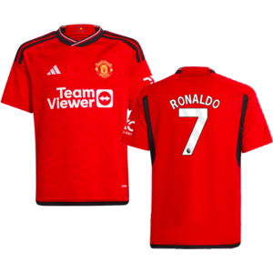 adidas (SB) 2023-2024 Man Utd Home Shirt (Kids) (Ronaldo 7) adidas (SB) 2023-2024 Man Utd Home Shirt (Kids) (Ronaldo 7)