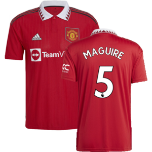 adidas (XXL) 2022-2023 Man Utd Home Shirt (MAGUIRE 5) adidas (XXL) 2022-2023 Man Utd Home Shirt (MAGUIRE 5)