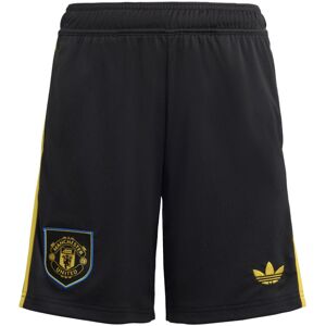 adidas (LB) 2025-2026 Man Utd Third Shorts (Black) - Kids adidas (LB) 2025-2026 Man Utd Third Shorts (Black) - Kids