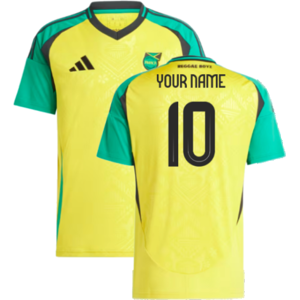 adidas (M) 2024-2025 Jamaica Home Shirt (Your Name) adidas (M) 2024-2025 Jamaica Home Shirt (Your Name)