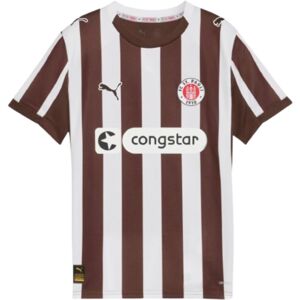 Puma (LB) 2025-2026 St Pauli Home Shirt (Kids) Puma (LB) 2025-2026 St Pauli Home Shirt (Kids)