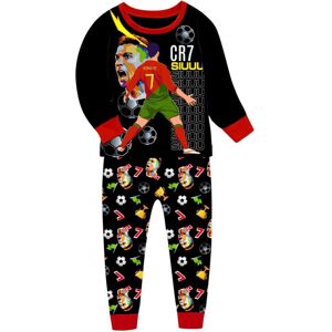 Unbranded (Style B, 110cm) Cr7 Pattern Kids Longsleeved Trousers Pajama Set Clothing Fashi Unbranded (Style B, 110cm) Cr7 Pattern Kids Longsleeved Trousers Pajama Set Clothing Fashi